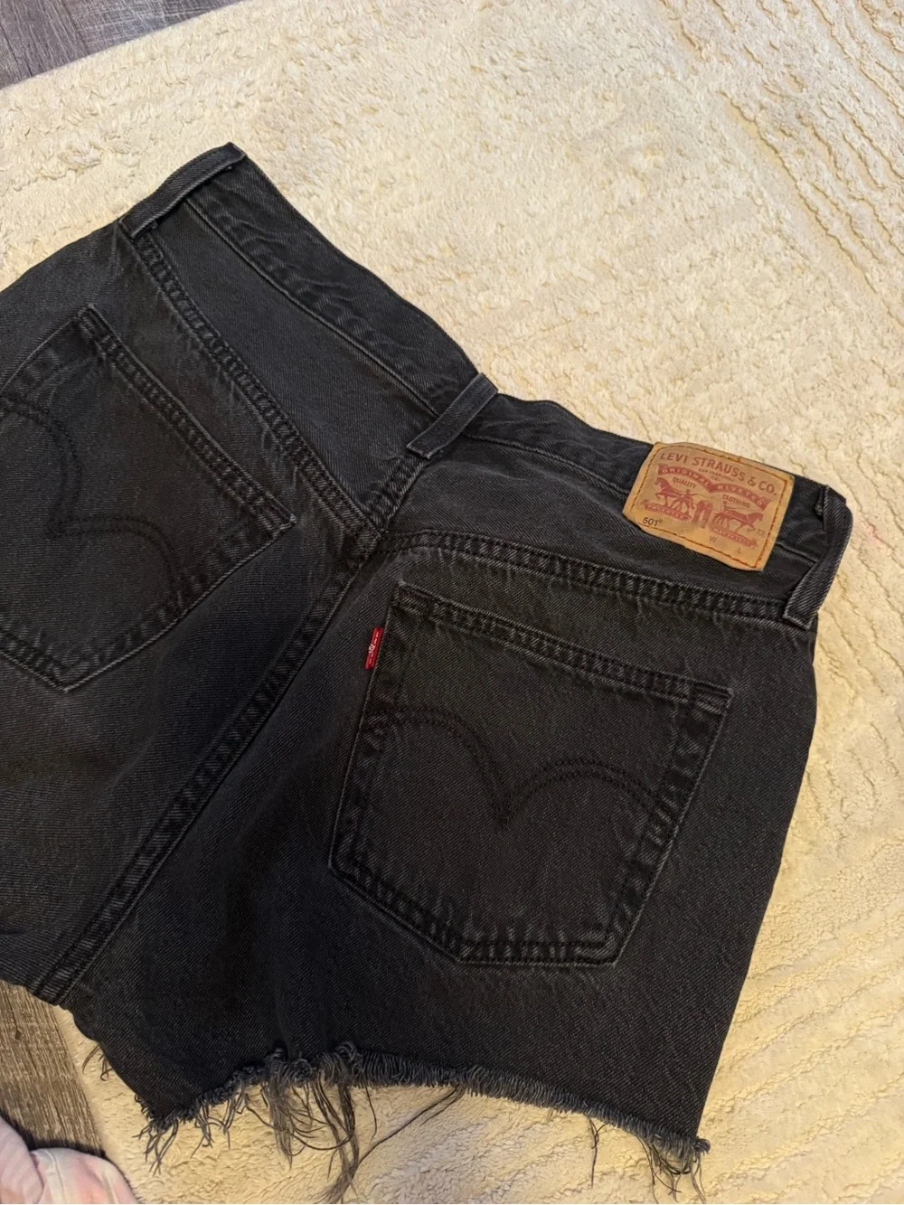 Levis black high